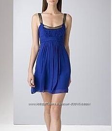 Сукня BCBGMAXAZRIA коктейльна, вечірня - натуральний шовк