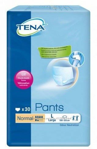 Трусики для взрослых Tena Pants Normal Medium, Large 10 и 30 шт