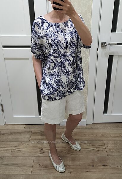 Christian Berg тонка лляна жіноча блуза