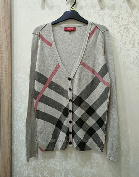 Burberry оригінал жіночий кардиган, тонка бавовна