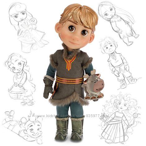 Куклы-малышки  Кристоф  Disney Animators куклы Дисней 40 см