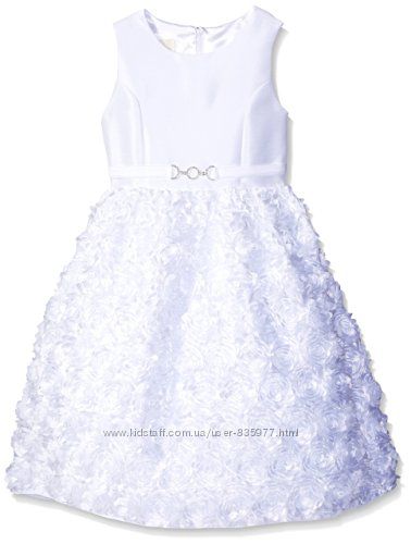 Нарядное платье на праздник ТМ American princess, 4т, 5т, 6т  белое
