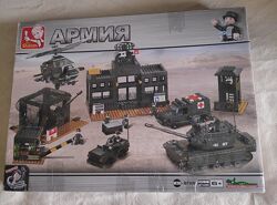 Конструктор Sluban M38-B7100 Армія 1086 деталей