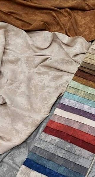 Ткань для штор, Гранит мраморный, пошив и дизайн