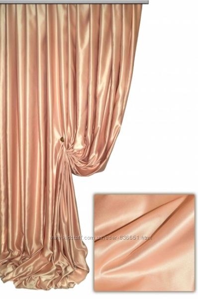 Шторы сапфир сатен, 270 грн