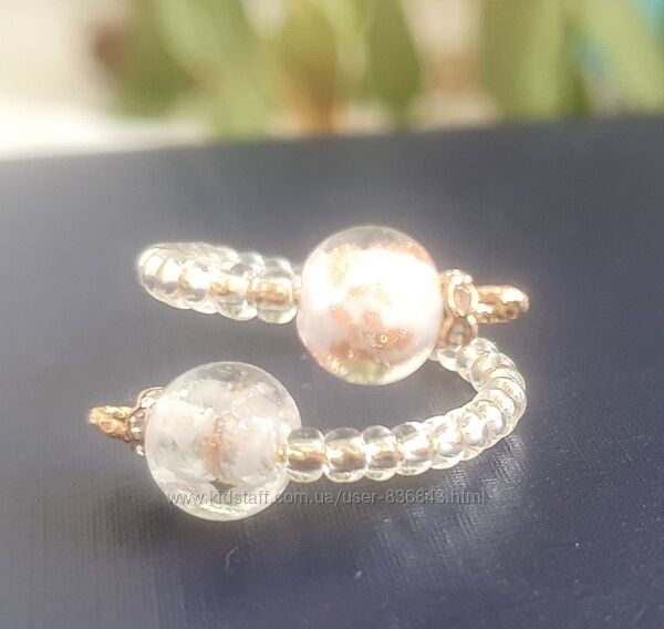 Кольца из муранского стекла