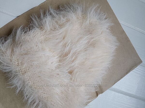 Пухнаста шапочка Fluffy Cloud з піпкою