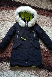 Зимова тепла курточка для дівчинки 