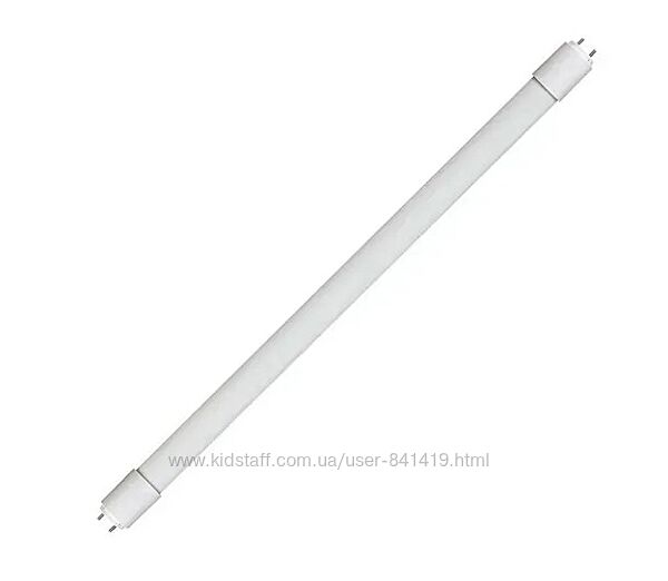 Свiтлодiодна лампа T8-GL-600-9W CW 6200К G13 скло матове