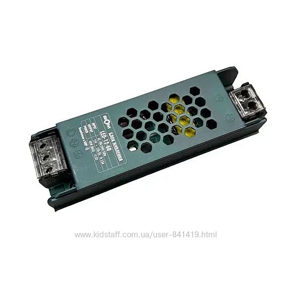 Трансформатор для Led стрічки DC12 60W 5А LED-12-60