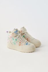 Zara MICKEY MOUSE хайтопи ботинки Zara Зара р. 37