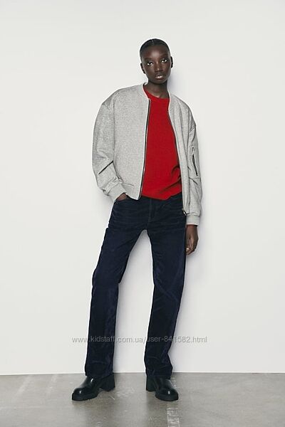 бомбер вітровка ветровка жакет Zara Зара р. М оверсайз