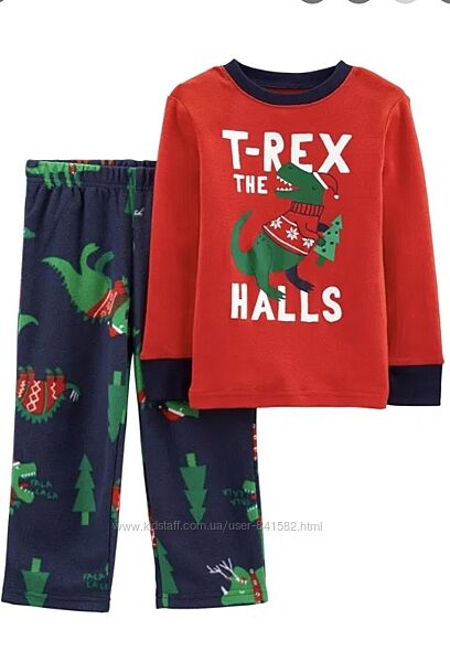 Піжама костюм Картерс Carters новорчна дракон динозавр 18-24 міс.