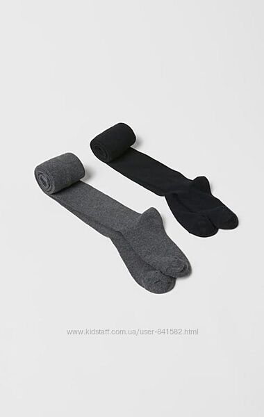 колготки колготи Zara Зара набір комплект 2 штуки р 12/14 років 155-165 см