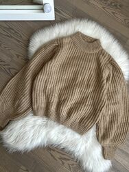 Вкорочений светр na-kd з обємними рукавами, S/M