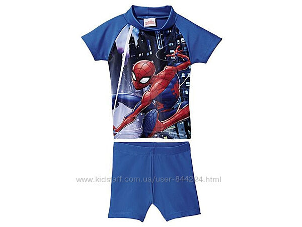р. 74-80 Купальный костюм с уф-защитой плавки мальчик Spiderman