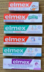 Elmex - зубна паста для дітей та дорослих чотирьох видів 75ml