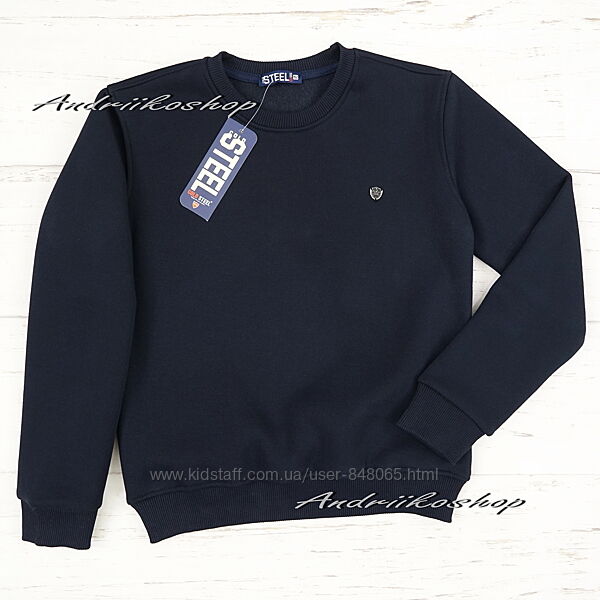 Светр теплий, кофта батнік на флісі 128см