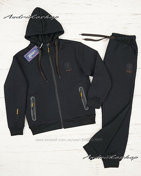 Утеплений костюм 152, 158 см спортивний теплий, фліс, хлопчик