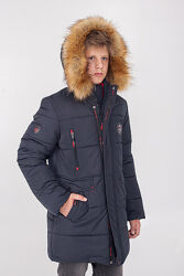 Куртка-парка зимняя для мальчиков от 134 до 164 р, новинка зимы, качество