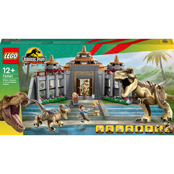 Конструктор LEGO Jurassic World 76961 Центр відвідувачів Атака тиранозавра