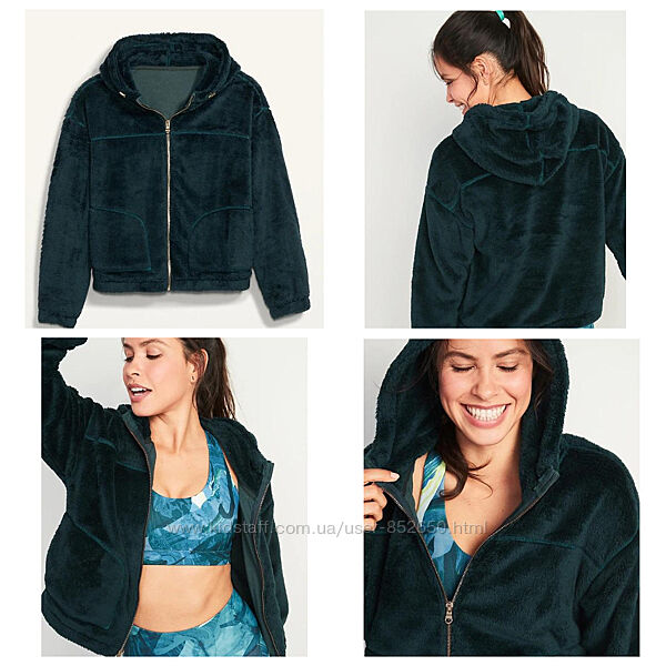 Женское плюшевое худи Oldnavy. Л