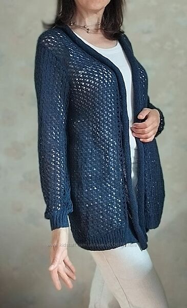Новый кардиган-сетка Gerry Weber UK10-16, 20 S-XL р.44-52 хлопок женский