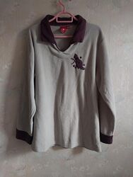 Реглан флісовий жіночий fransoise saget l-xl 48-50р. сірий, поліестер, коти