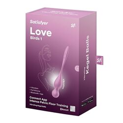 Вагінальні смарт-кульки з вібрацією Satisfyer Love Birds 1