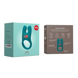 Ерекційне віброкільце з подвійною стимуляцією клітора Fun Factory NS