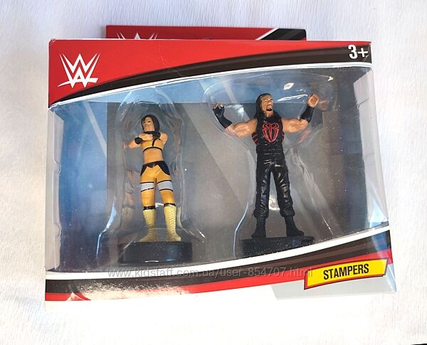 Іграшка фігурки колекційні рестлери Superstars зі штампами Stampers WWE