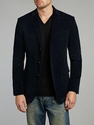 Новая куртка-пиджак плотный вельвет сине-черная Polo Ralph Lauren 52-54р