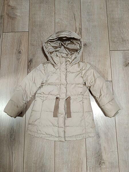 Подовжена куртка-пуховик Zara 110-116 р.