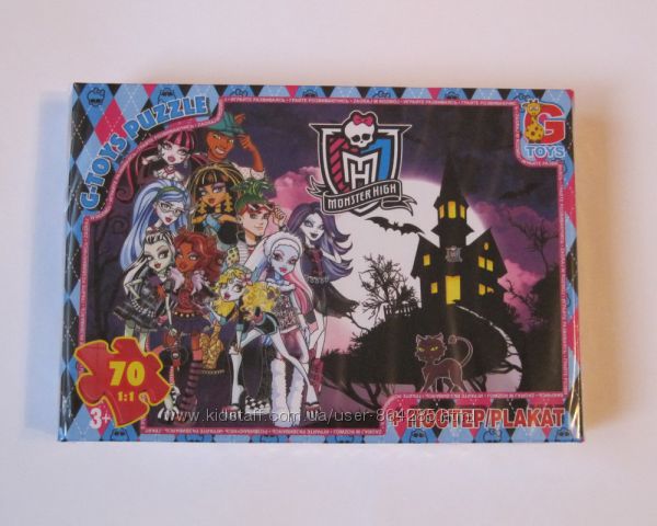 Пазлы, Monster High, Робокар Поли