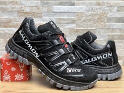 Кожаные мужские кроссовки Salomon Terra Drive