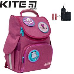 Рюкзак шкільний каркасний Kite Education Meow K21-501S-6 LED  