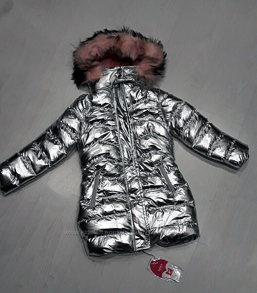 Зимняя куртка на меху. Съемный мех. Размеры 4-12 лет . Taurus Венгрия
