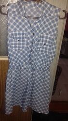 Летнее котоновое платье