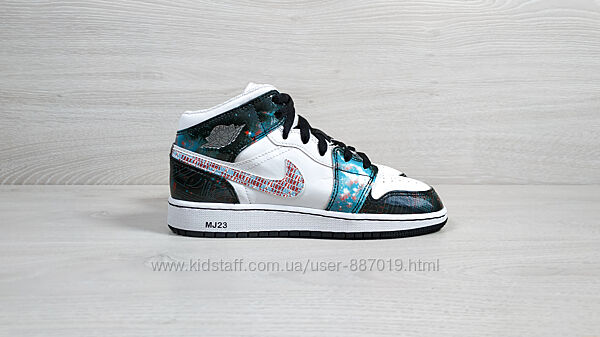 Високі кросівки Nike Air Jordan 1 mid оригінал, розмір 36.5