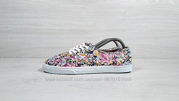 Жіночі кеди в квіти Vans оригінал, розмір 38