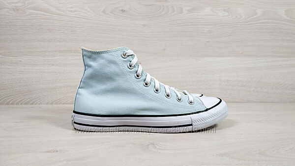 Високі блакитні кеди Converse all star оригінал, розмір 41.5