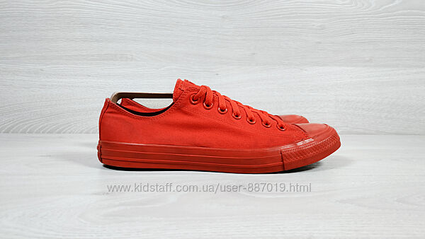 Червоні чоловічі кеди Converse all star оригінал, розмір 43