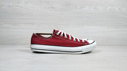 Червоні / бордові чоловічі кеди Converse all star оригінал, розмір 46