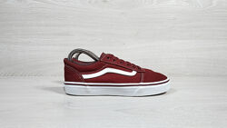 Бордові кеди Vans old skool оригінал, розмір 35