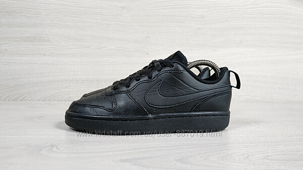Чорні кросівки Nike court borough low 2 оригінал, розмір 35.5