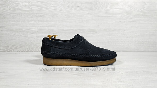 Замшеві чоловічі туфлі Clarks wallabees оригінал, розмір 42.5