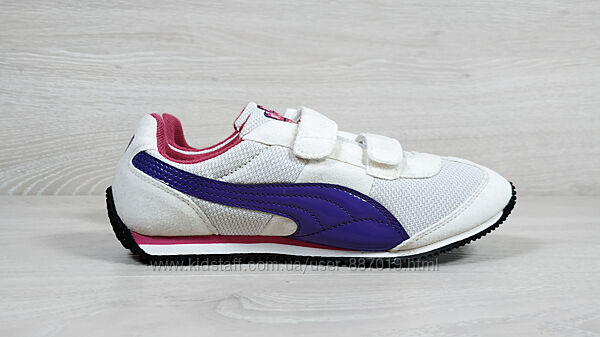 Легкі дитячі кросівки на липучках Puma оригінал, розмір 35