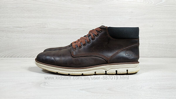 Шкіряні чоловічі демісезонні черевики Timberland оригінал, розмір 44.5