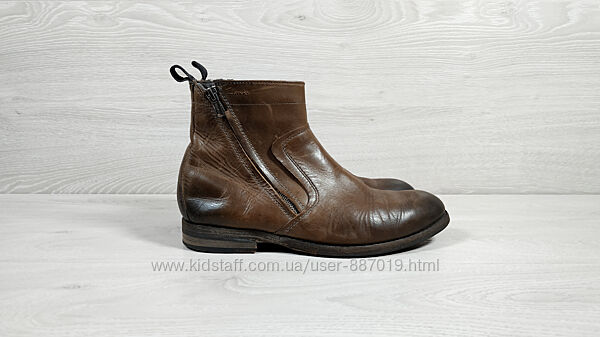 Шкіряні чоловічі демісезонні черевики Clarks оригінал, розмір 41 - 41.5