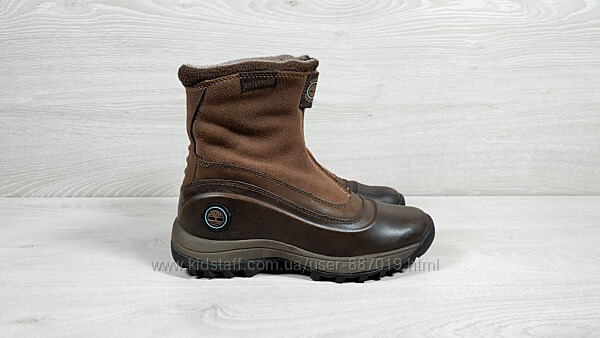 Шкіряні зимові черевики Timberland Waterproof оригінал, розмір 35